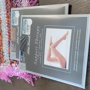Set Of Two Nice Touch Support Therapy Pantyhose